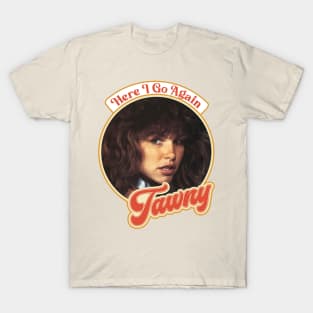 Retro Tawny Kitaen Here I Go Again Tribute T-Shirt